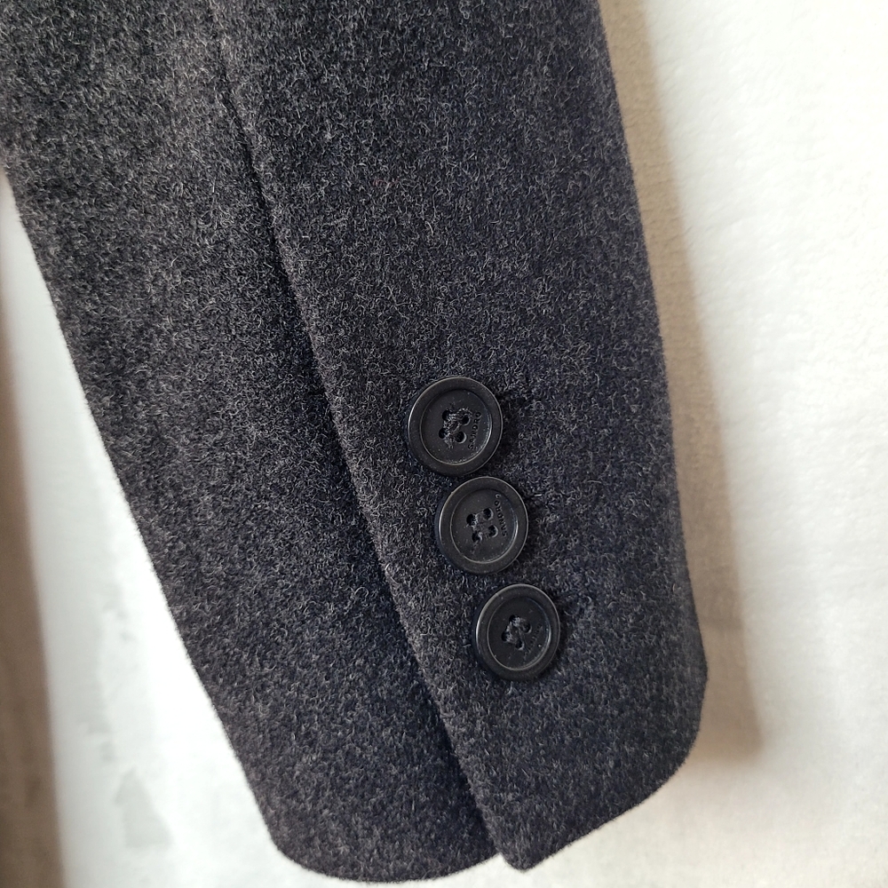 Sandro Broadcloth Wool Cashmere Blend Coat Size XS - Picture 12 of 15